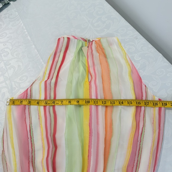 Ramy Brook Printed Paris Sleeveless Dress. Size L - Picture 7 of 9